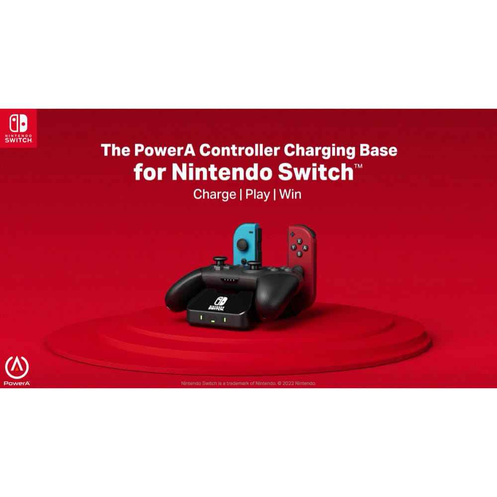 แท่นชาร์จคอนโทรลเลอร์ POWERA CONTROLLER CHARGING BASE สำหรับ NINTENDO SWITCH